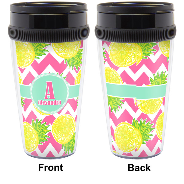 Pineapples Travel Mug Approval (Personalized)