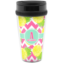 Pineapples Acrylic Travel Mug without Handle (Personalized)