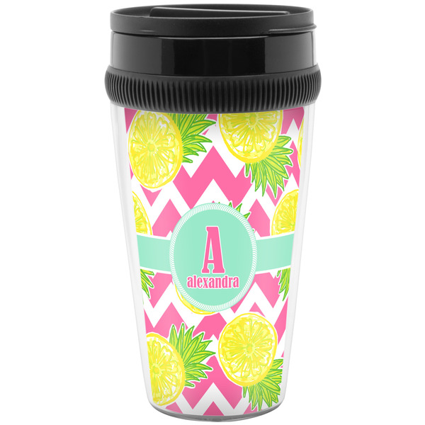 Custom Pineapples Acrylic Travel Mug without Handle (Personalized)