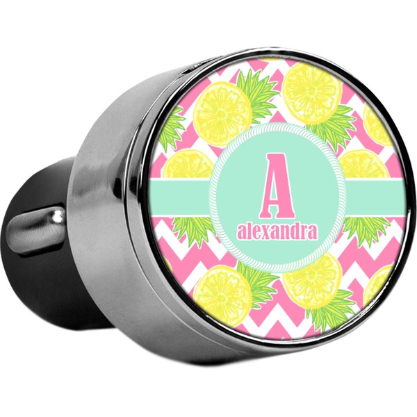 Custom Pineapples USB Car Charger (Personalized)