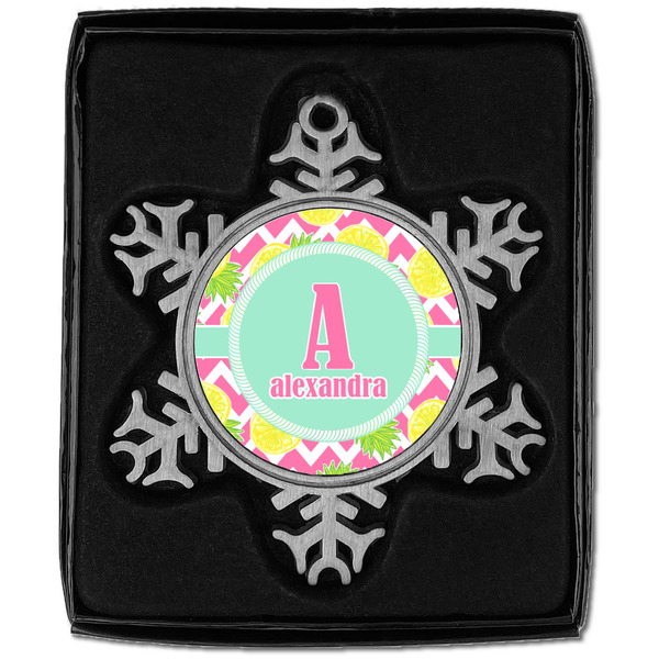 Pineapples Vintage Snowflake - In box