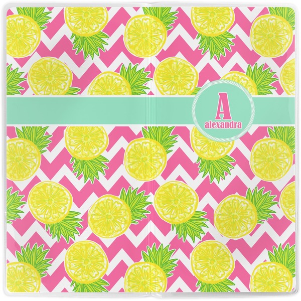 Pineapples Vinyl Document Wallet - Apvl