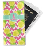 Pineapples Travel Document Holder