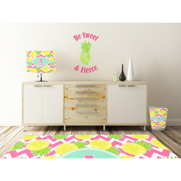Pineapples Wall Graphic Decal Wooden Desk