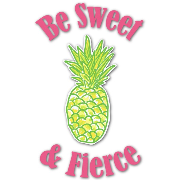 Custom Pineapples Graphic Decal - Small (Personalized)