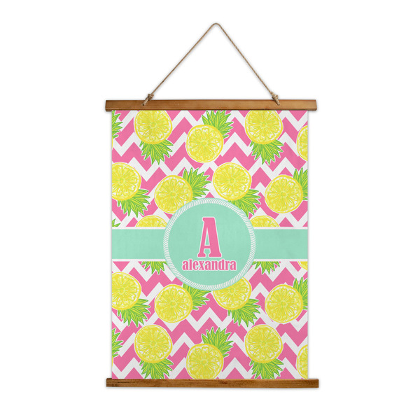 Custom Pineapples Wall Hanging Tapestry - Tall (Personalized)