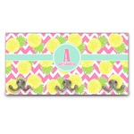Pineapples Wall Mounted Coat Rack (Personalized)