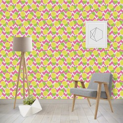 Pineapples Wallpaper & Surface Covering (Peel & Stick - Repositionable)