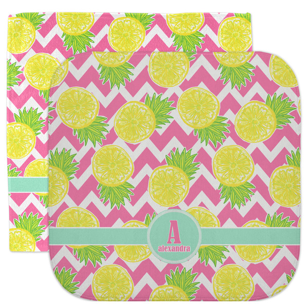 Custom Pineapples Facecloth / Wash Cloth (Personalized)