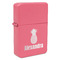 Pineapples Windproof Lighters - Pink - Front/Main