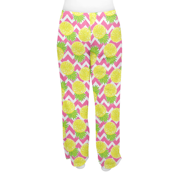 Pineapples Women's Pj on model - Back