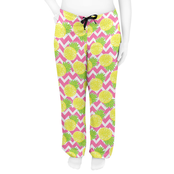 Pineapples Women's Pj on model - Front
