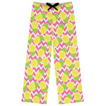 Pineapples Womens Pajama Pants - L