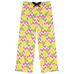 Pineapples Womens Pajama Pants - S