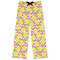 Pineapples Womens Pjs - Flat Front