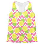 Pineapples Womens Racerback Tank Top - X Large