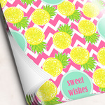 Pineapples Wrapping Paper Sheets - Single-Sided - 20" x 28" (Personalized)