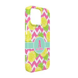 Pineapples iPhone Case - Plastic - iPhone 13 (Personalized)