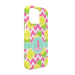 Pineapples iPhone Case - Plastic - iPhone 13 Pro (Personalized)
