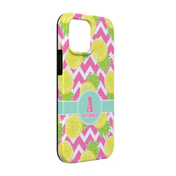 Pineapples iPhone Case - Rubber Lined - iPhone 13 Pro (Personalized)