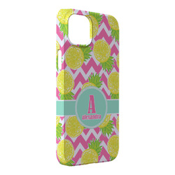 Pineapples iPhone Case - Plastic - iPhone 14 Pro Max (Personalized)