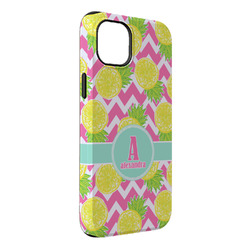 Pineapples iPhone Case - Rubber Lined - iPhone 14 Pro Max (Personalized)