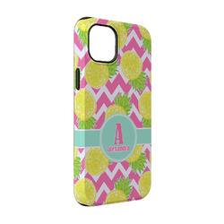 Pineapples iPhone Case - Rubber Lined - iPhone 14 Pro (Personalized)