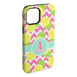 Pineapples iPhone Case - Rubber Lined - iPhone 15 Pro Max (Personalized)