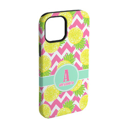 Pineapples iPhone Case - Rubber Lined - iPhone 15 Pro (Personalized)