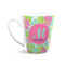 Preppy Hibiscus 12 Oz Latte Mug - Front