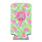 Preppy Hibiscus 12oz Tall Can Sleeve - FRONT