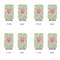 Preppy Hibiscus 12oz Tall Can Sleeve - Set of 4 - APPROVAL