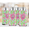 Preppy Hibiscus 12oz Tall Can Sleeve - Set of 4 - LIFESTYLE
