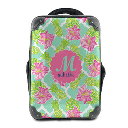 Preppy Hibiscus 15" Hard Shell Backpack (Personalized)