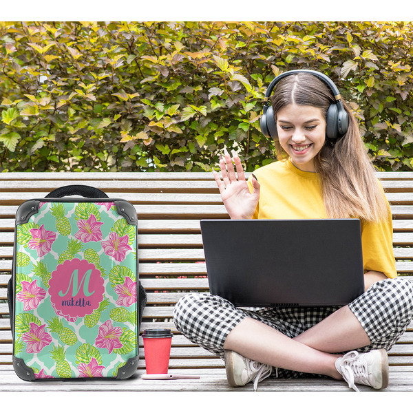 Preppy Hibiscus 15" Backpack - LIFESTYLE