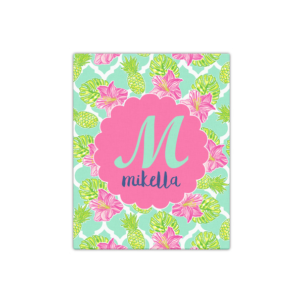 Preppy Hibiscus 16x20 - Canvas Print - Front View