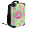 Preppy Hibiscus 18" Hard Shell Backpacks - ANGLED VIEW