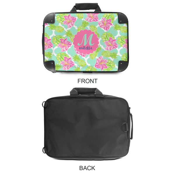 Preppy Hibiscus 18" Laptop Briefcase - APPROVAL