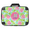Preppy Hibiscus Hard Shell Briefcase - 18" (Personalized)
