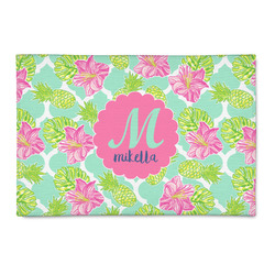 Preppy Hibiscus 2' x 3' Indoor Area Rug (Personalized)