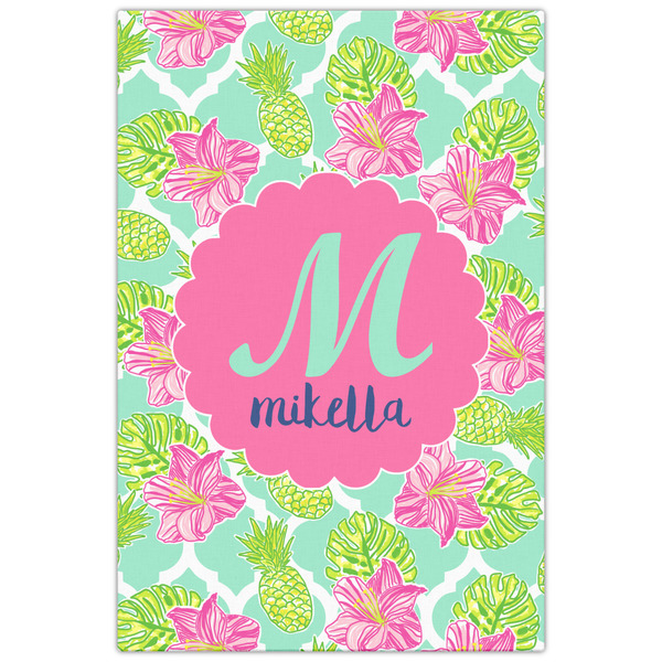 Preppy Hibiscus 20x30 - Canvas Print - Front View