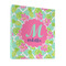 Preppy Hibiscus 3 Ring Binder - Full Wrap - 1" (Personalized)
