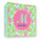 Preppy Hibiscus 3 Ring Binder - Full Wrap - 3" (Personalized)