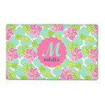 Preppy Hibiscus 3' x 5' Indoor Area Rug (Personalized)
