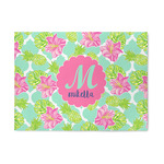 Preppy Hibiscus 5' x 7' Patio Rug (Personalized)