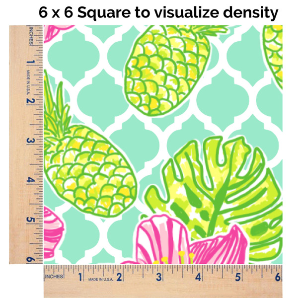 Preppy Hibiscus 6x6 Swatch of Fabric