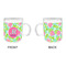 Preppy Hibiscus Acrylic Kids Mug (Personalized) - APPROVAL