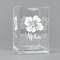 Preppy Hibiscus Acrylic Pen Holder (Personalized)