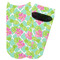 Preppy Hibiscus Adult Ankle Socks