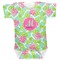 Preppy Hibiscus Baby Bodysuit 3-6 (Personalized)